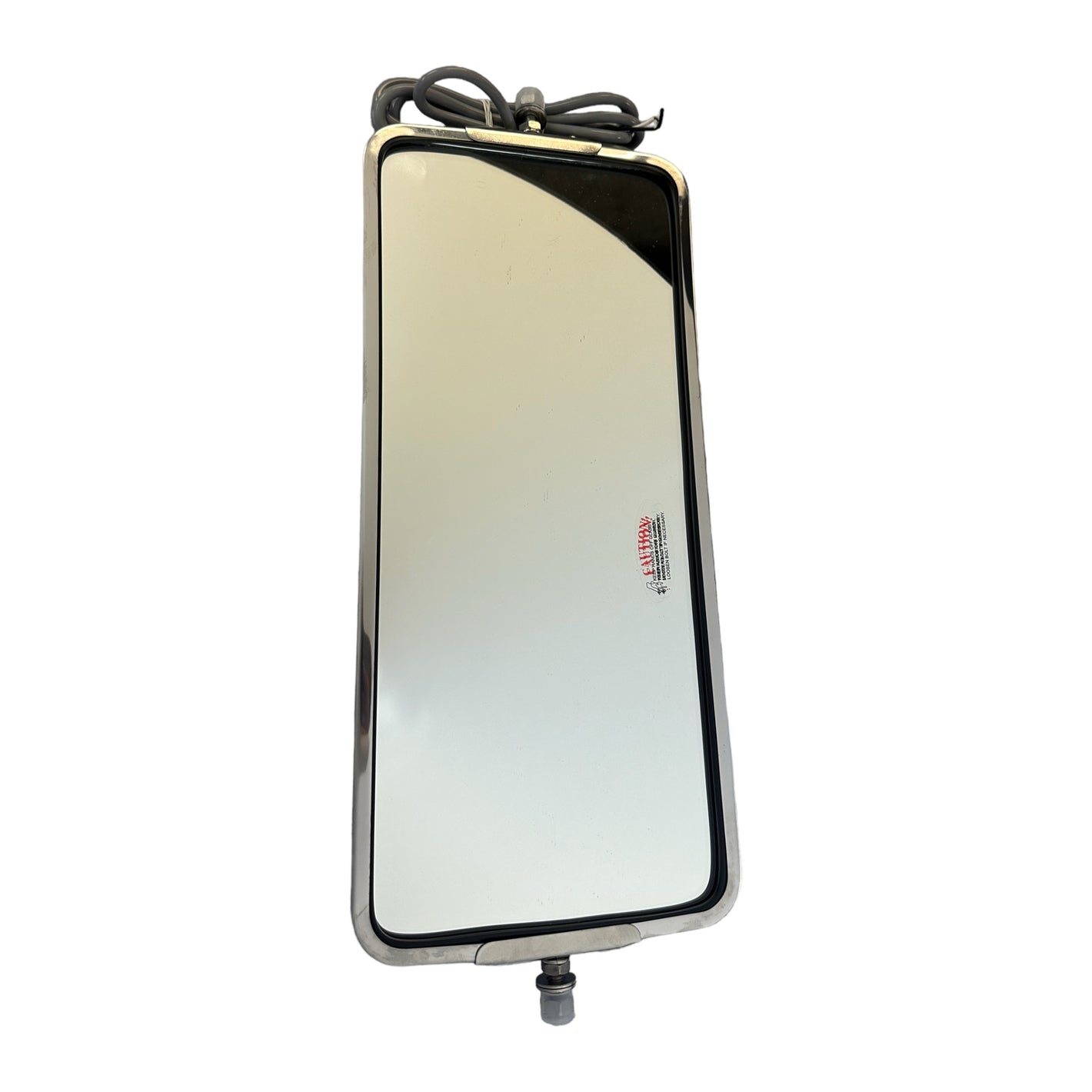 Automann 563.9028 Stainless Steel West Coast Heated Mirror for Peterbilt │ Automann │ All Pro Truck Parts