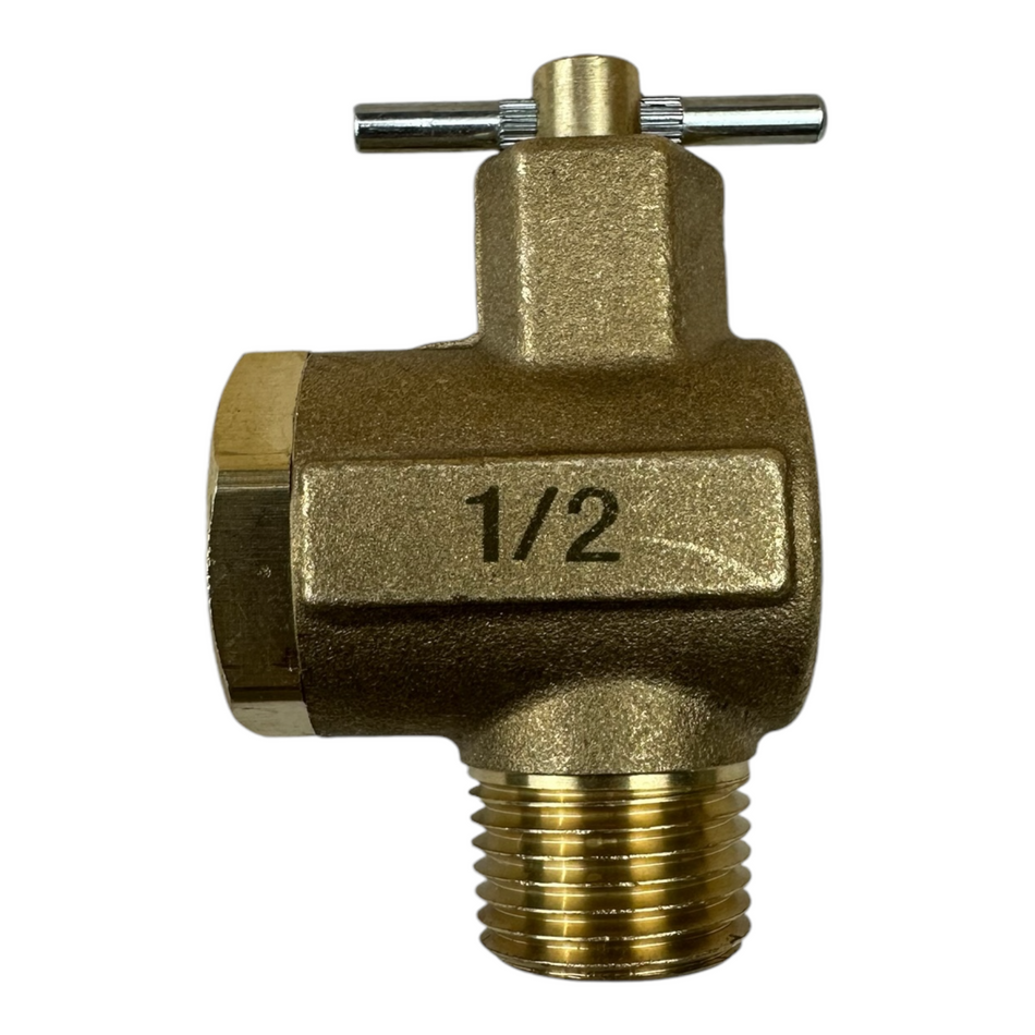 Power Products TV590P-8 1/2" Female X 1/2" Male Water Valve⎜Replaces Dynacraft D2208-2443