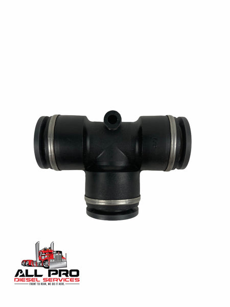 5/8 Composite DOT Push In Union Tee │ Midland Industries │ All Pro Truck Parts