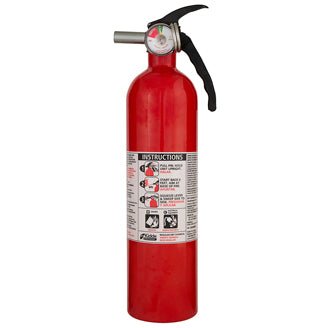 Kiddie 440161MTL Single Use 10-B.C Fire Extinguisher |  DOT Approved │ Kiddie │ All Pro Truck Parts